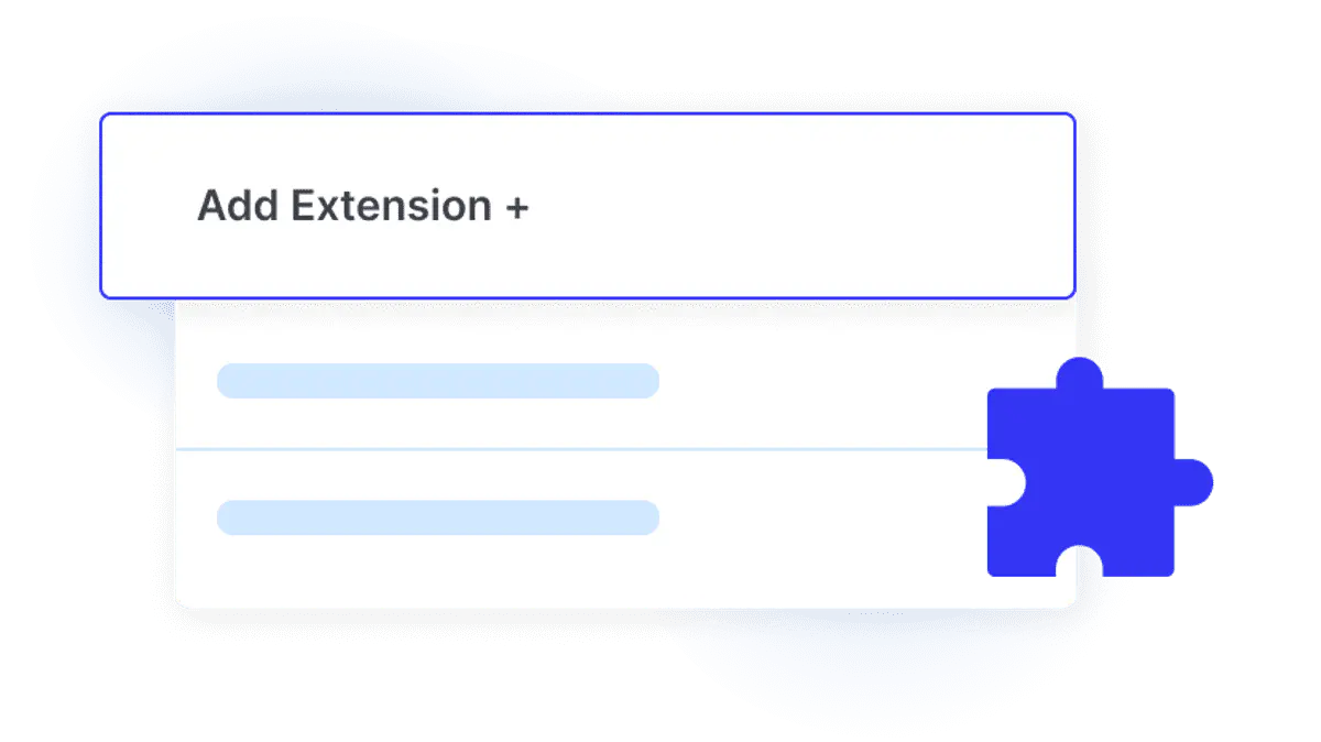 Introduced Support for Extensions that Added as Sections of a Page