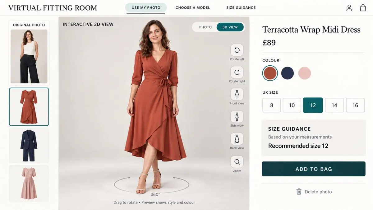 virtual fitting rooms