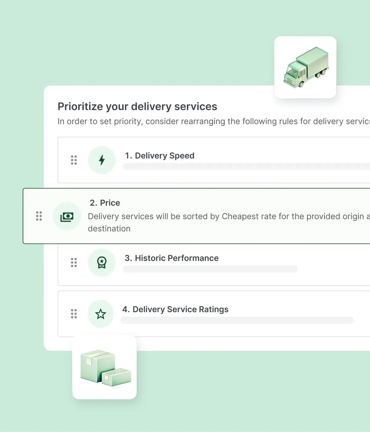 Automate courier allocation