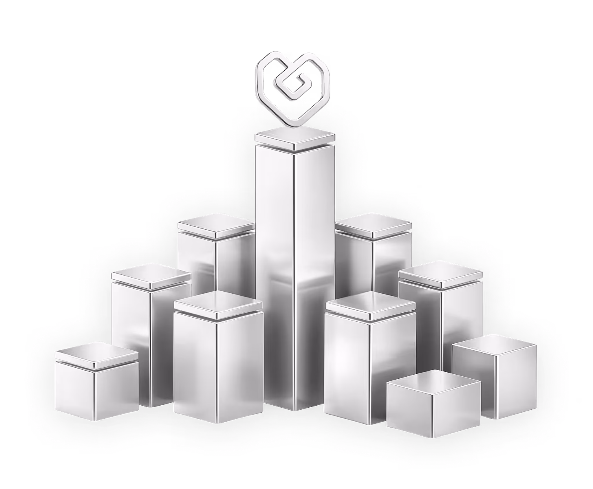 Metallic Fynd partner podiums