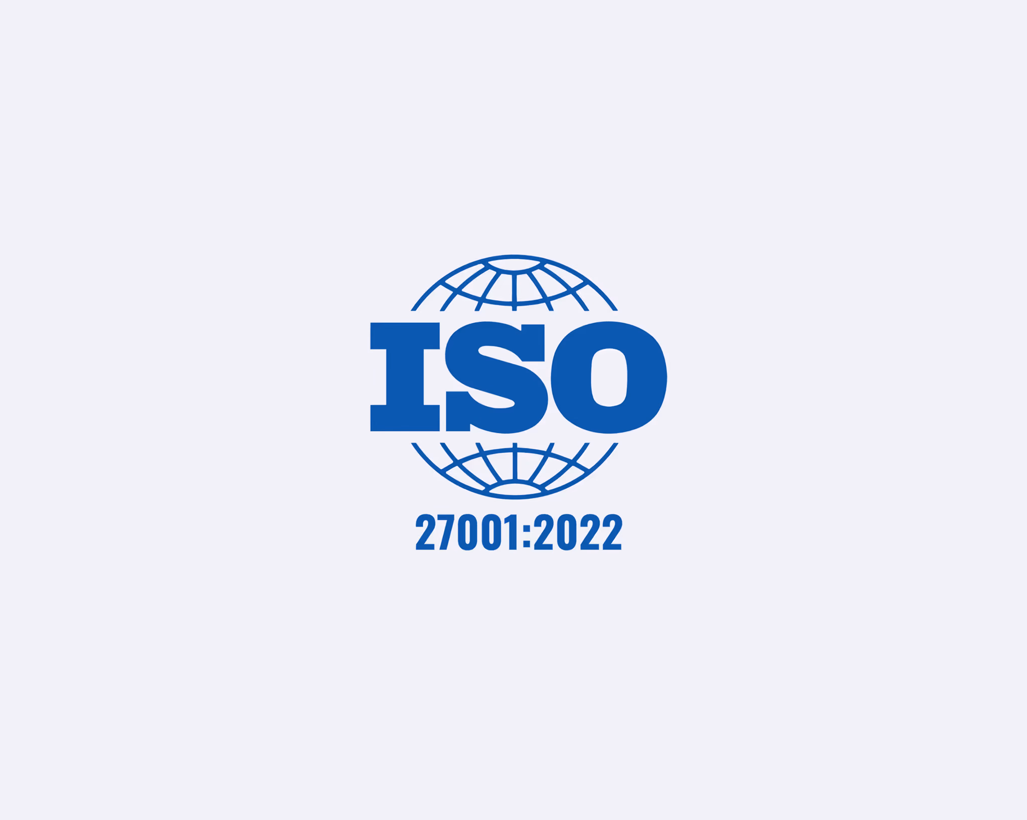 ISO 27001:2022 certification badge