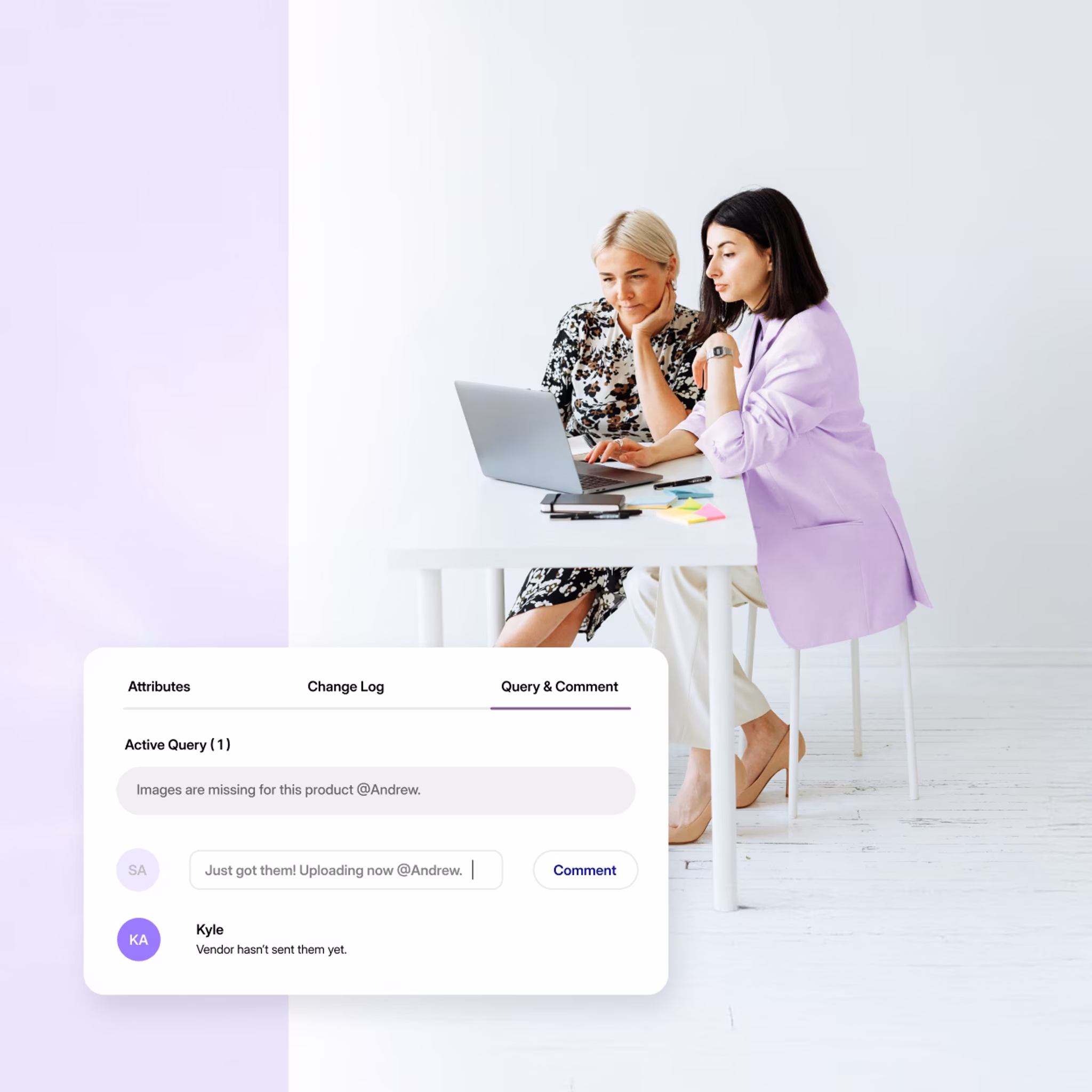 Product workflow collaboration