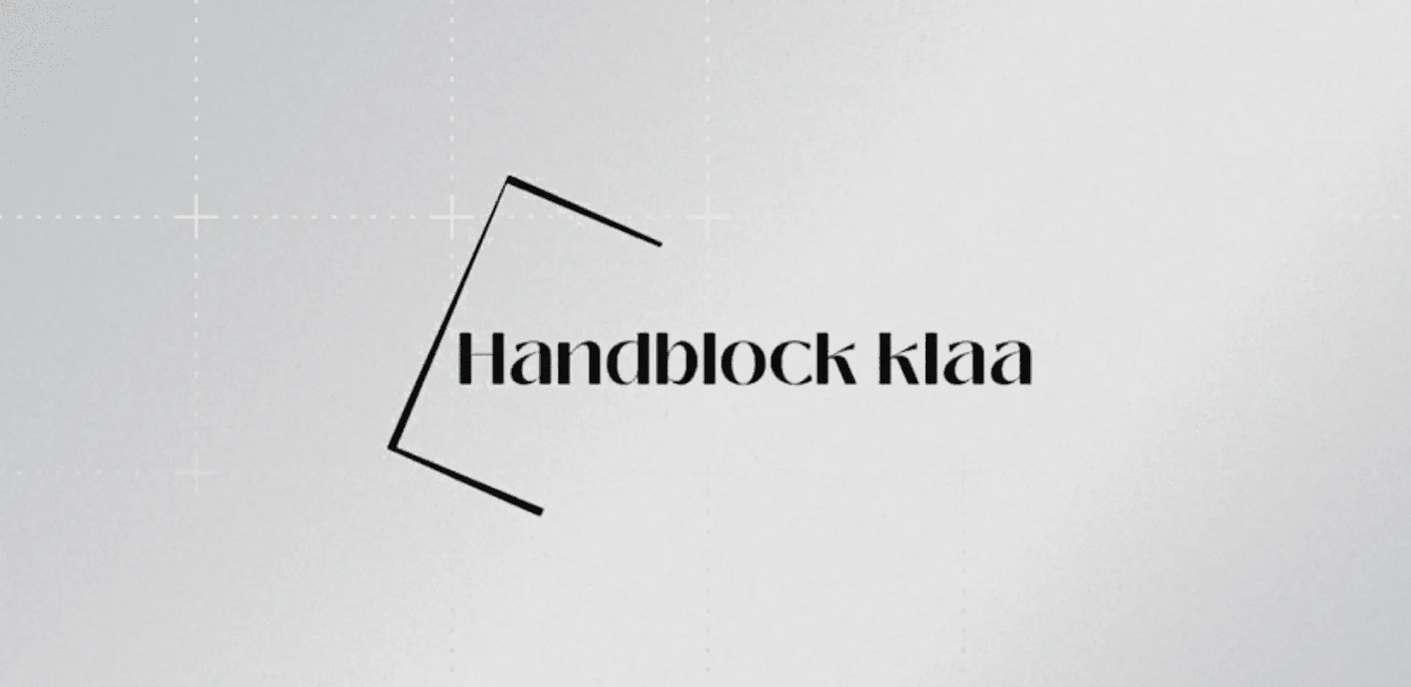 Handblock Klaa