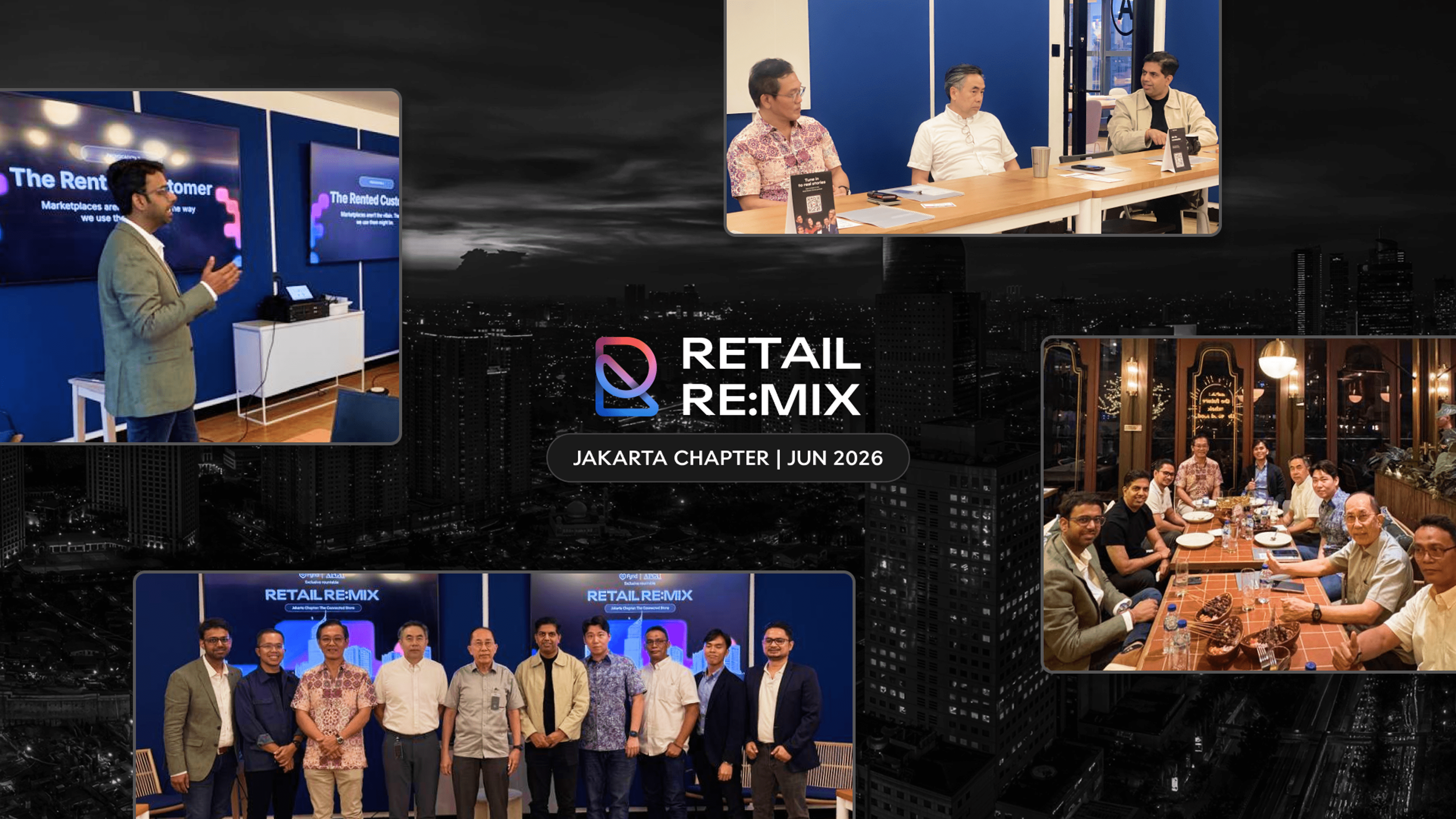 An image showing the banner of Fynd Retail re:mix Jakarta