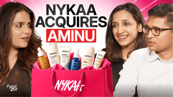 Why Nykaa Is Betting ₹32 Crore on Aminu’s Science-Backed Skincare | Prachi Bhandari & Aman Mohunta