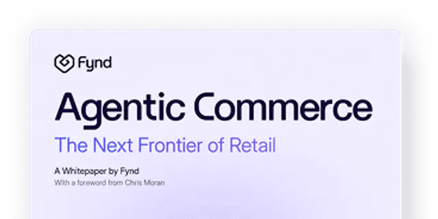 Agentic Commerce: The Next Frontier of Retail whitepaper cover