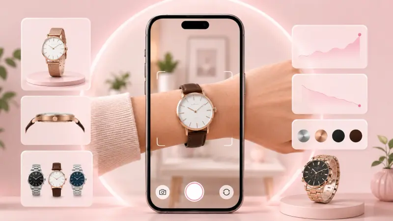 Why watch brands need 3D virtual try-on to increase online sales and reduce returns