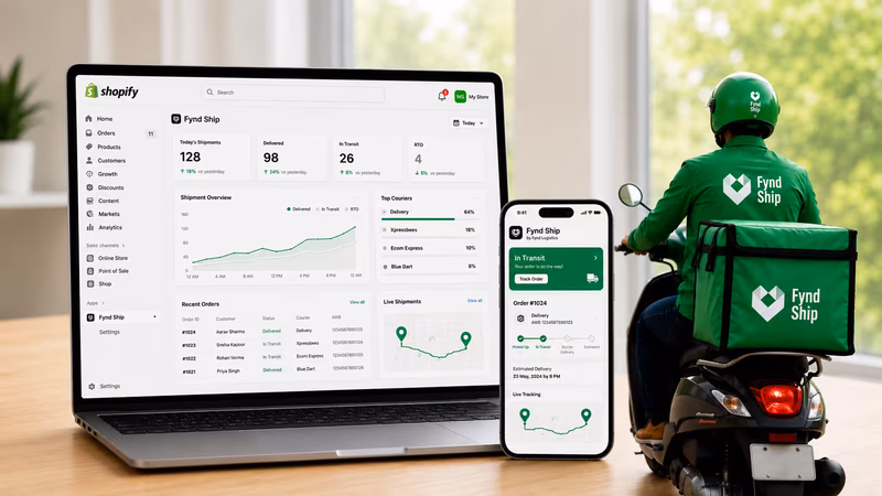 Best Shipping app for Shopify: Improve fulfillment, tracking & delivery experience with Fynd Ship