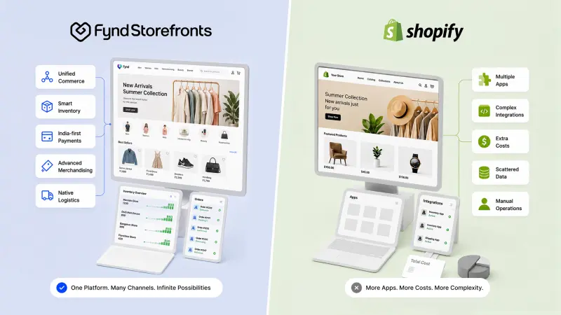 Shopify alternative for Indian brands: Why choose Fynd website builder