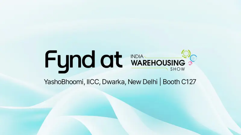 A cover image showing Fynd participation in India Warehousing Show 2026