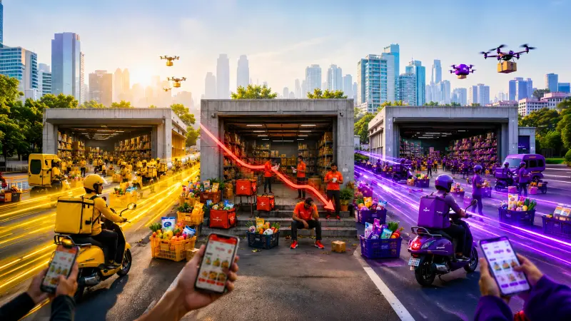 Quick commerce's pecking order just shifted. Is your brand built to move with it?