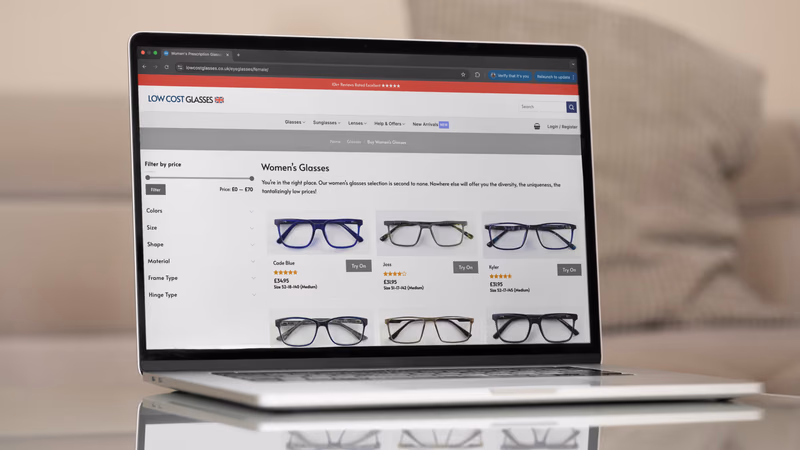 How a 3D virtual try-on boosted monthly orders by 35% for Low Cost Glasses