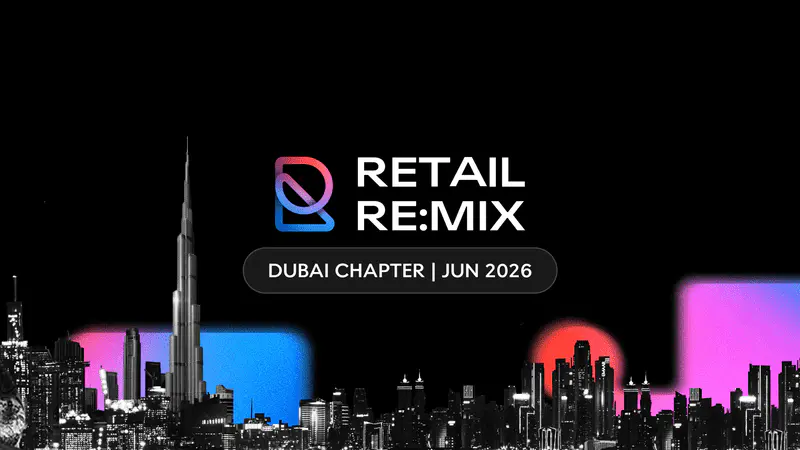A cover image showing a banner of Retail Re:Mix Dubai event