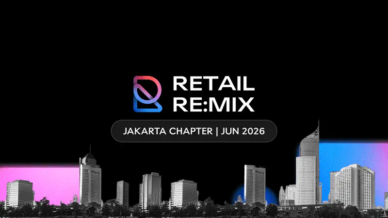An image showing the banner of Fynd Retail re:mix Jakarta