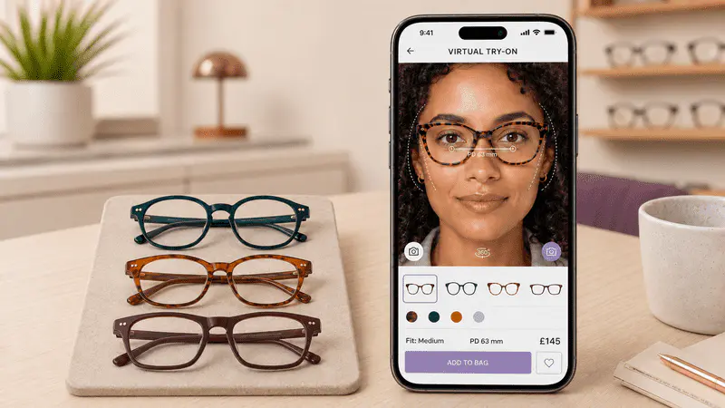 Virtual try-on for eyewear brands: conversion, fit and returns