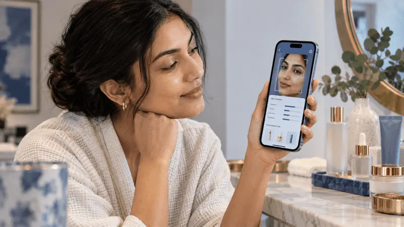 AI skin analysis case study: How Gangnam Isle created a personalised online skincare shopping experience with Fynd GlamAR