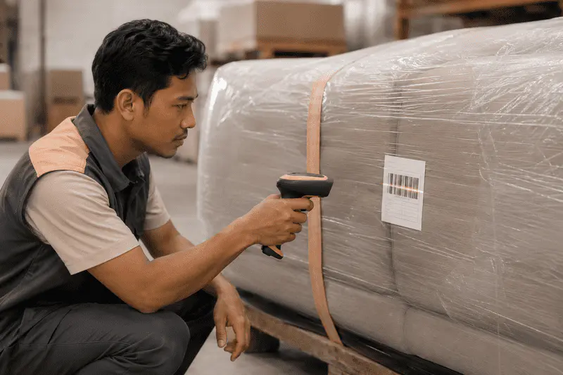 Sistem manajemen gudang untuk produk besar
