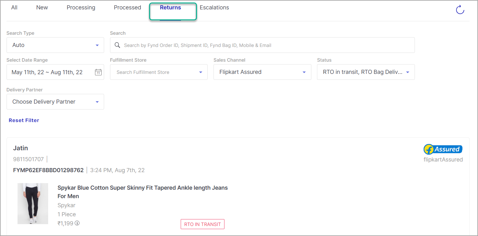 Scope of integration fynd platform