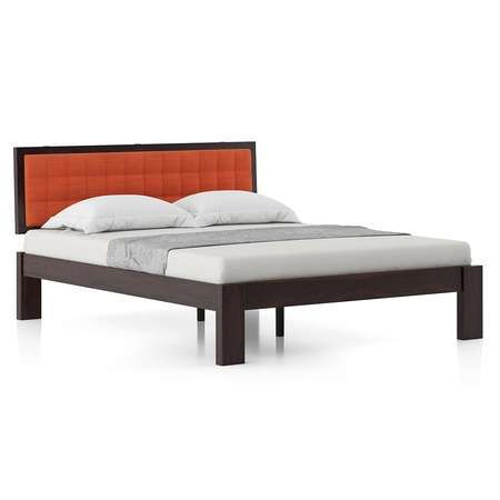Zoey Storage Single Bed (Bed Size : single; Finish : classic walnut)