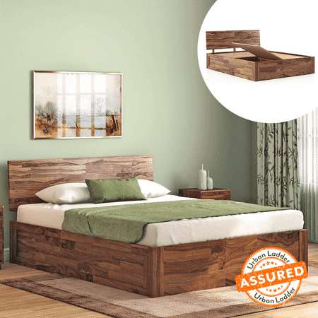 Wren Storage Single Bed (Bed Size : single; Finish : dark wenge)