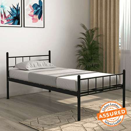 Delight Engineered Wood Queen Bed without Storage (Color - Knotty Wood) (Bed Size : Queen, Finish : Knotty Wood)