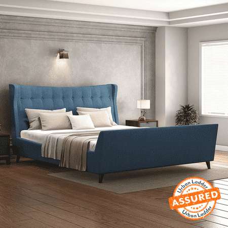 Arthur Non Storage Engineered Wood Bed (Bed Size : Queen, Finish : Wenge)
