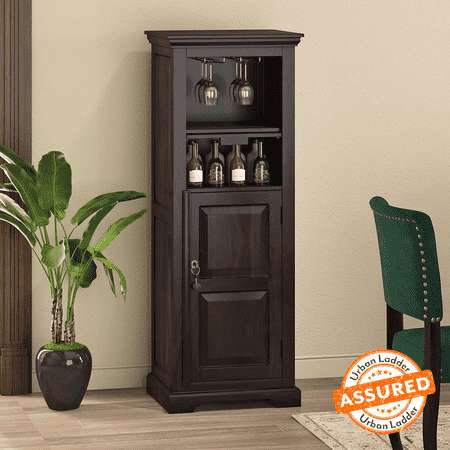 Magellan Solid Wood 2 Door Wardrobe In Teak Finish