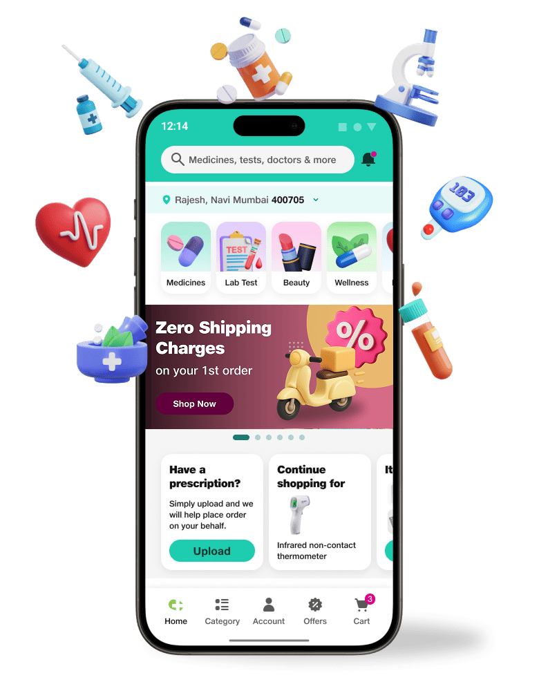 Netmeds app preview