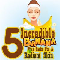 Bananas: 5 Awesome DIY Recipes For A Glowing And Beautiful Skin –Infographic