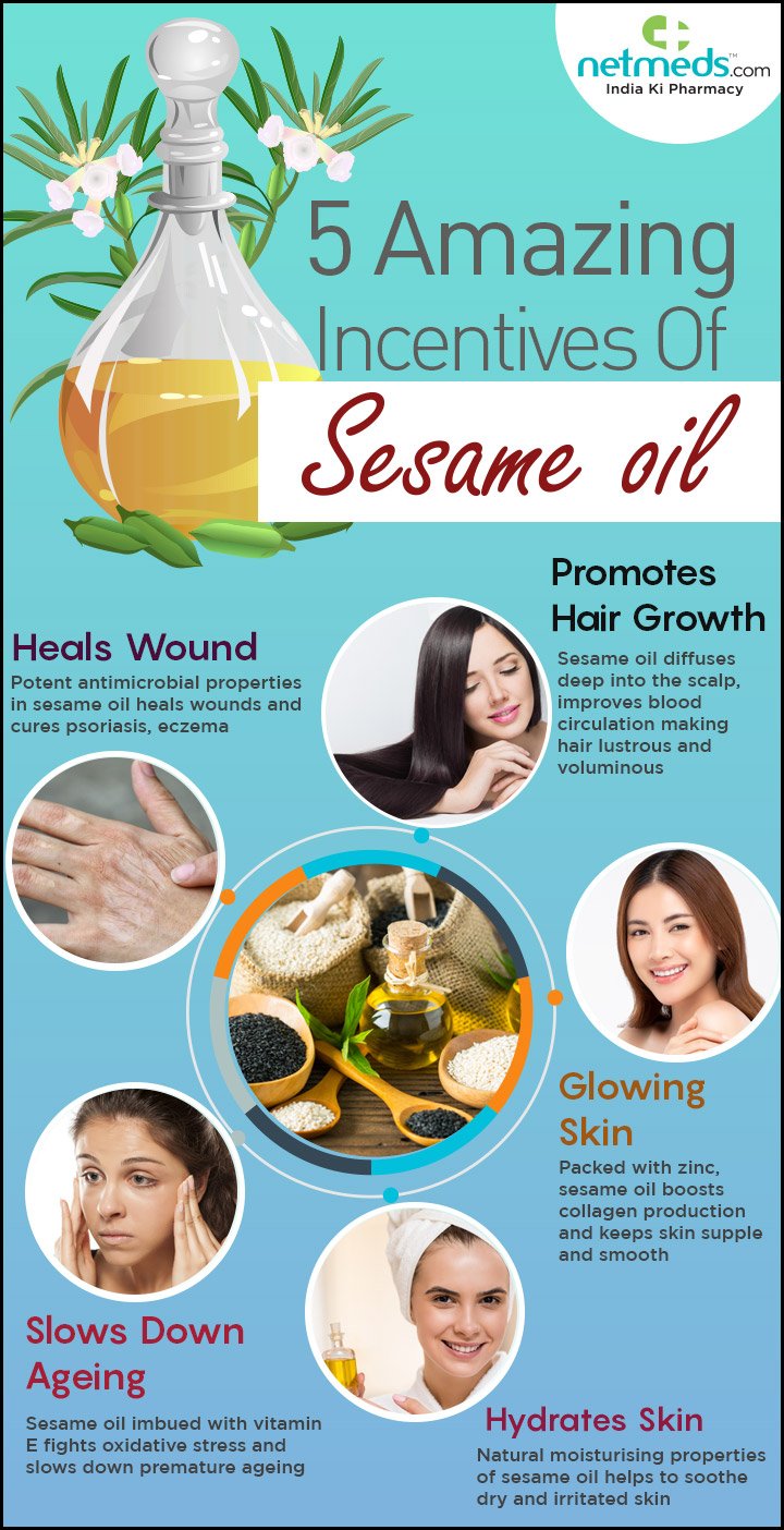 5 amazing incentives of sesame oil
