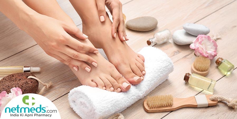 Pampering the feet