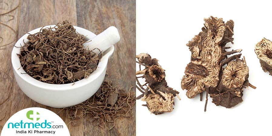 Black cohosh in a bowl