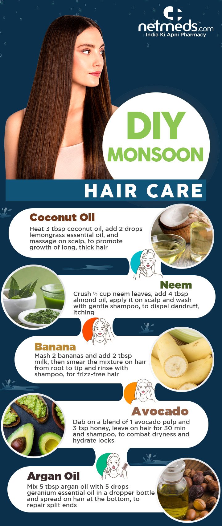 DIY Monsoon Hair Care