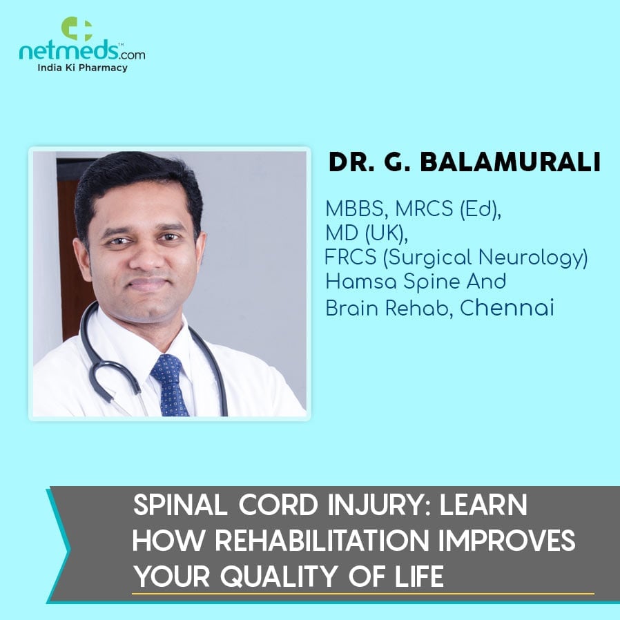 Dr. G Balamurali on spinal cord