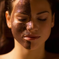 DIY Chocolate And Honey Face Mask For Glowing Skin #Shorts