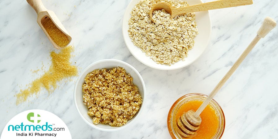 Homemade Moisturizing Scrubs to remove whitehead 