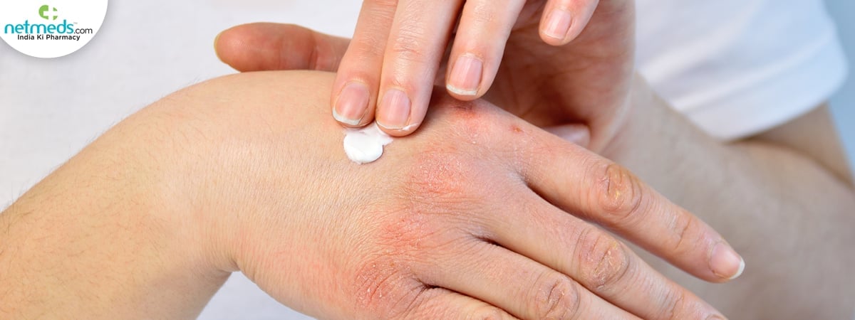 applying moisturiser
