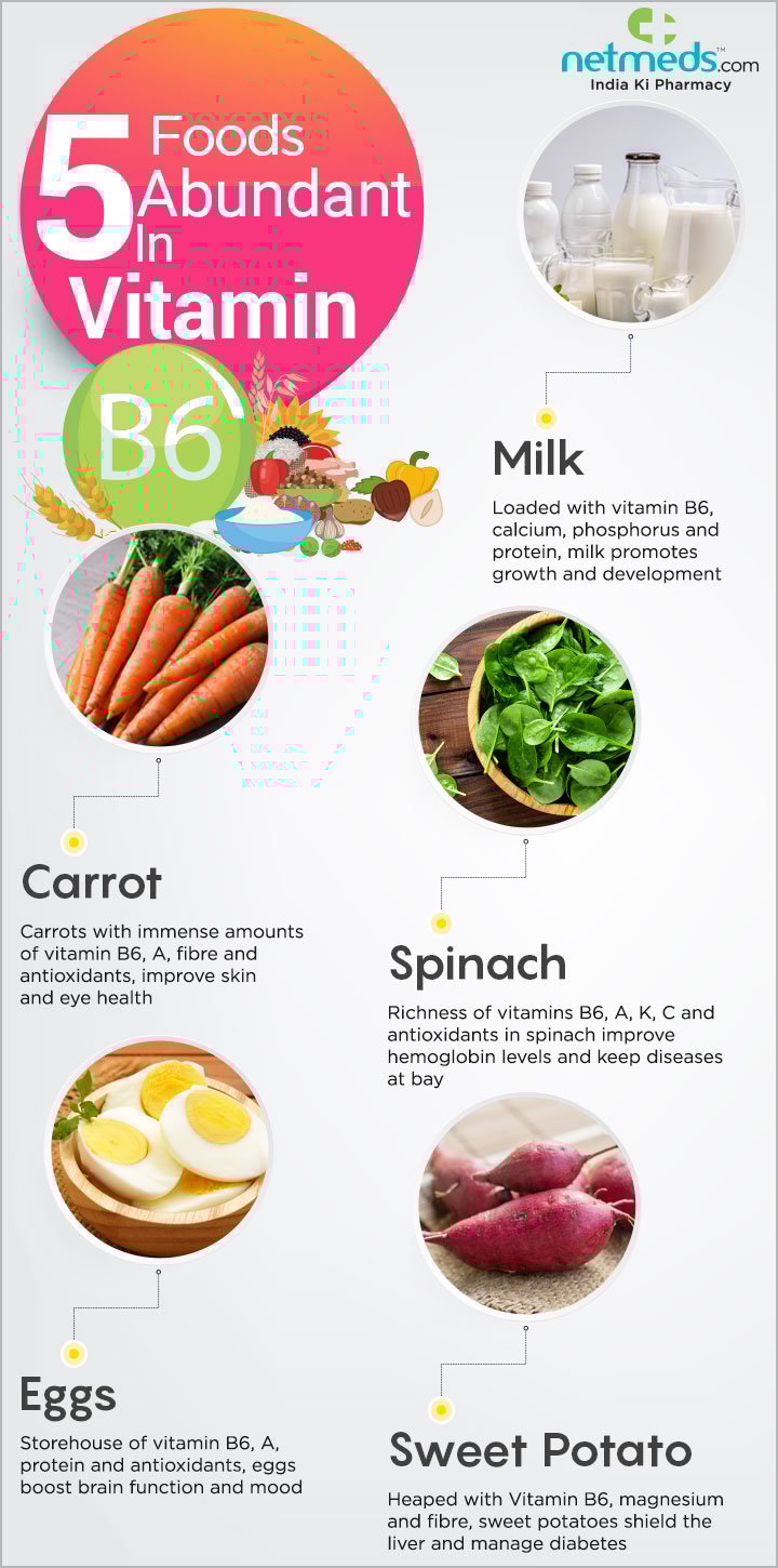 Vitamin B6 Infographic