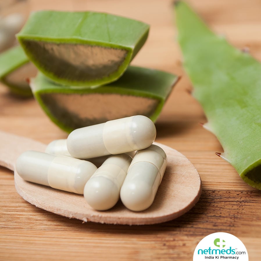 Aloe Vera supplements are loaded with antioxidants