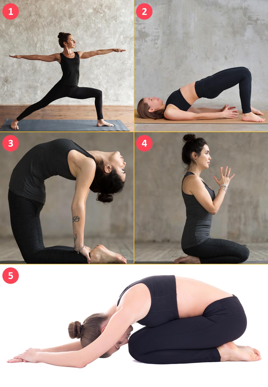 Yogasana for runner's knee