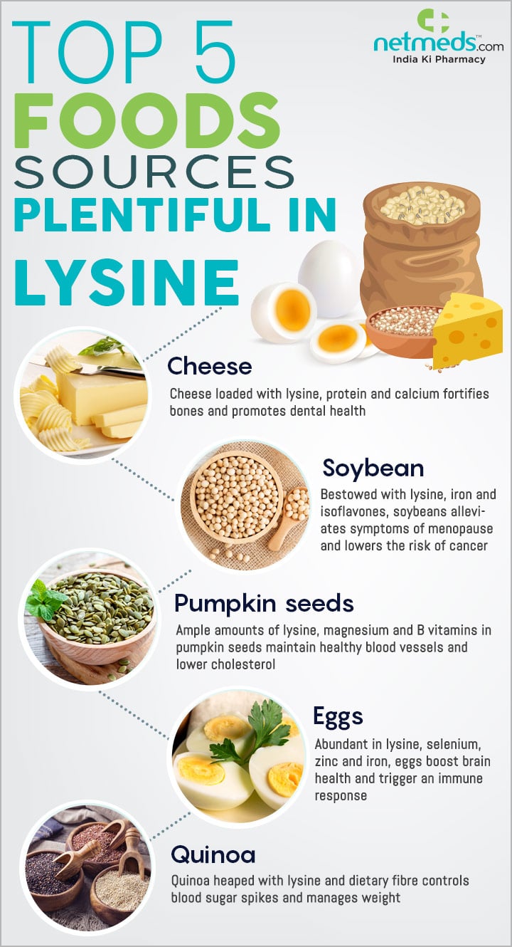 Lysine rich food