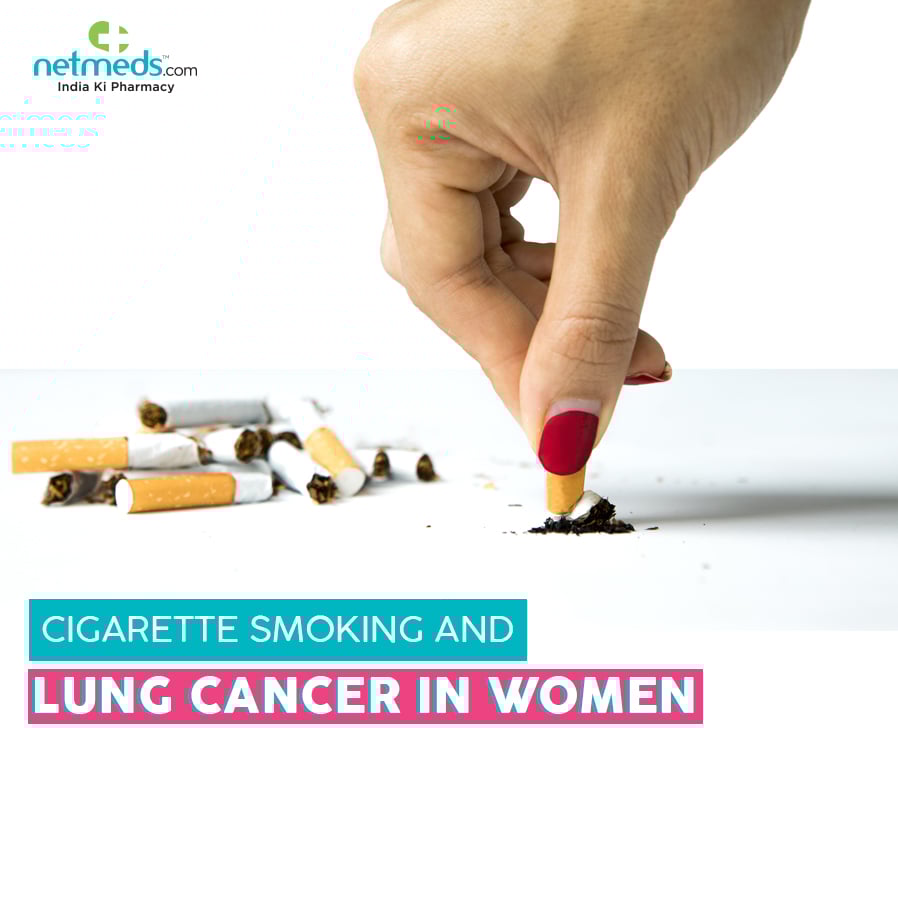 Woman Holding Cigarette Buts