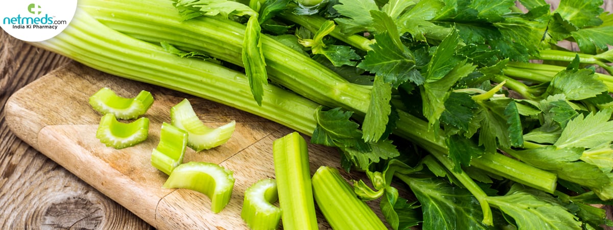 Celery leaves