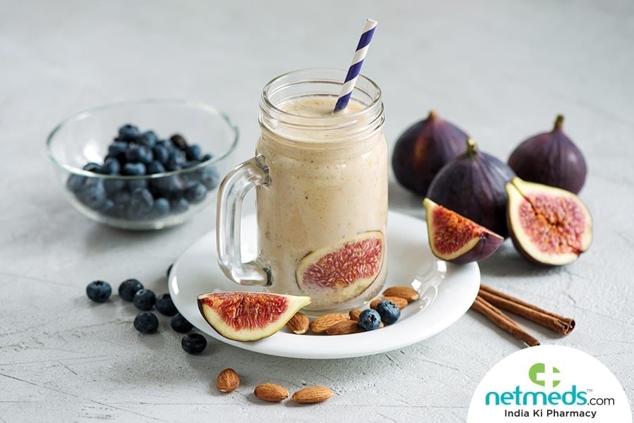 fig almond shake