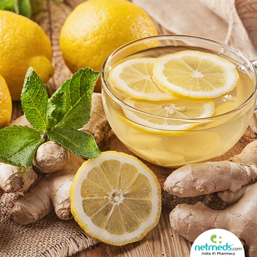 Lemon, Ginger & Mint Juice