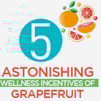 Grapefruit: 5 Fantastic Health Reasons Of Adding This Juicy Citrus Fruit To The Diet-Infographic
