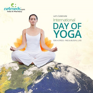 Let's celebrate international day of yoga for a stress-free and blissful life