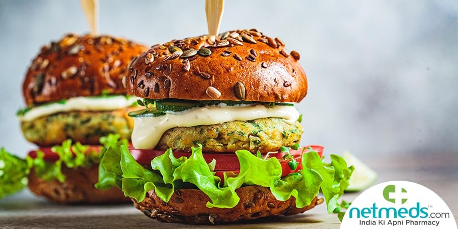 Chickpea burger