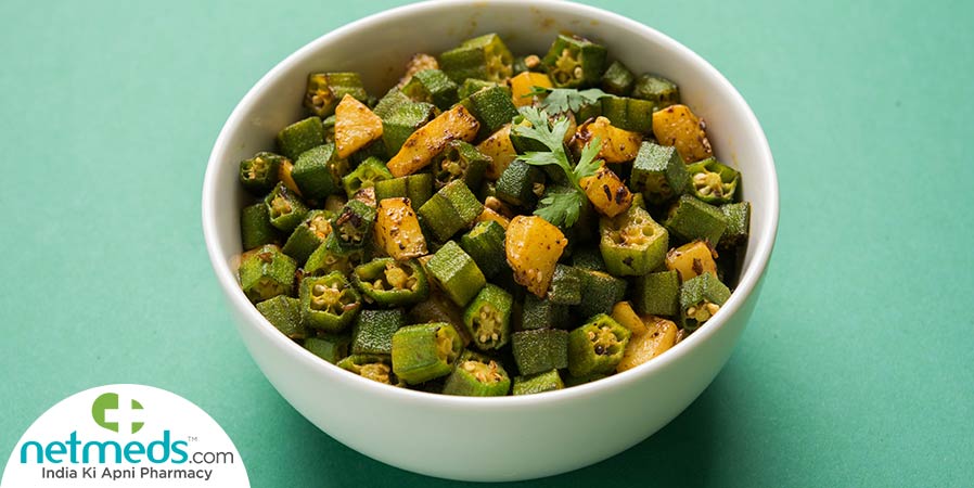Bhindi Aloo Posto