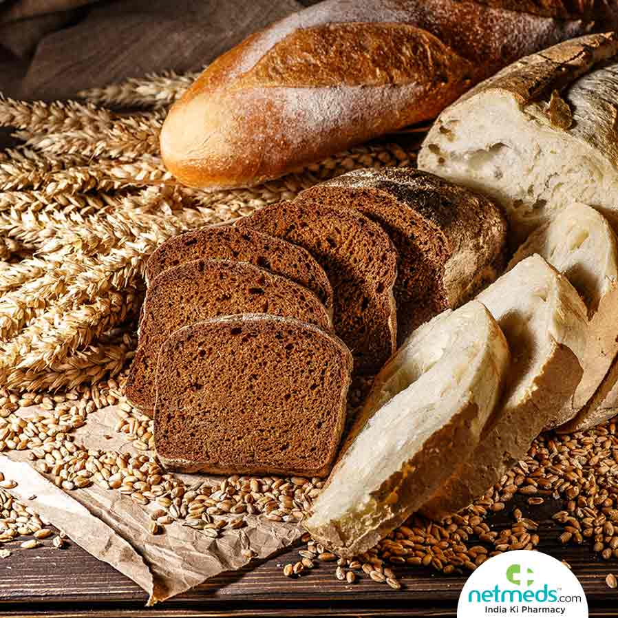 Wheat, buns and breads
